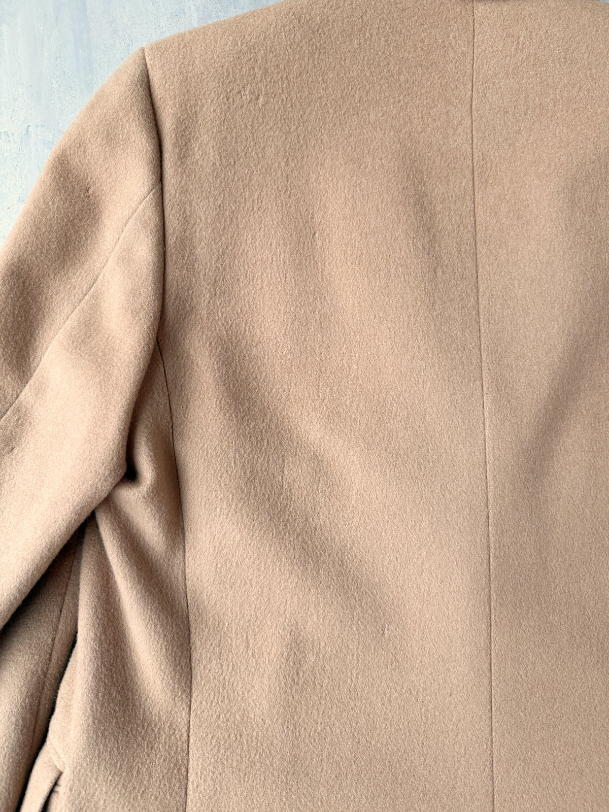 Wool Overcoat 80's - Medium