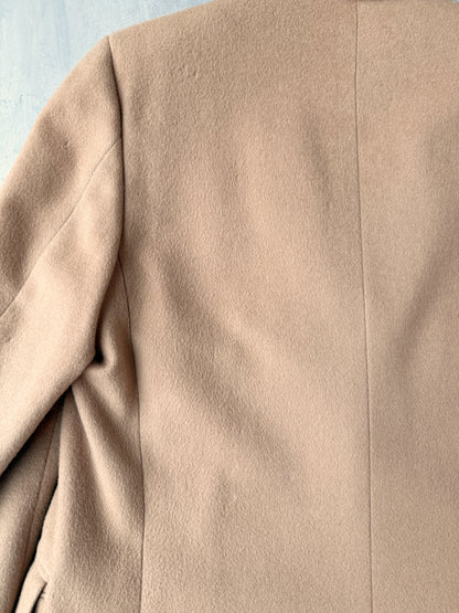 Wool Overcoat 80's - Medium