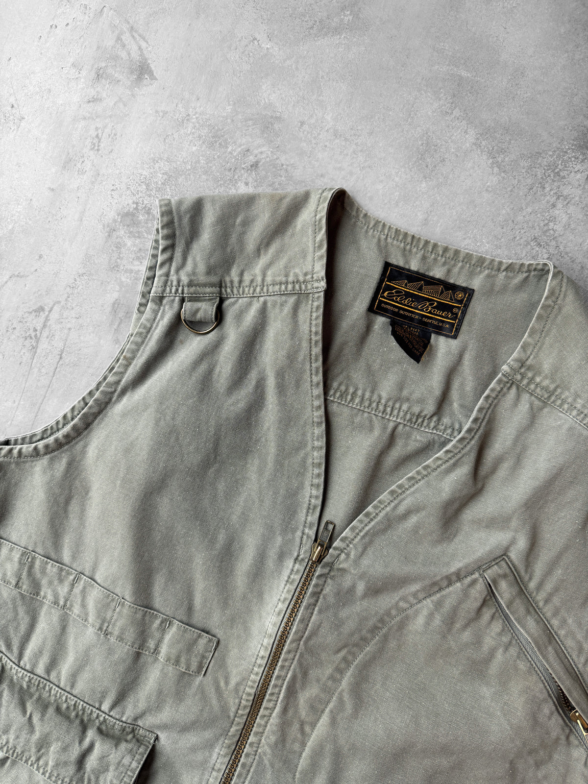 Canvas Utility Vest 90's - Medium