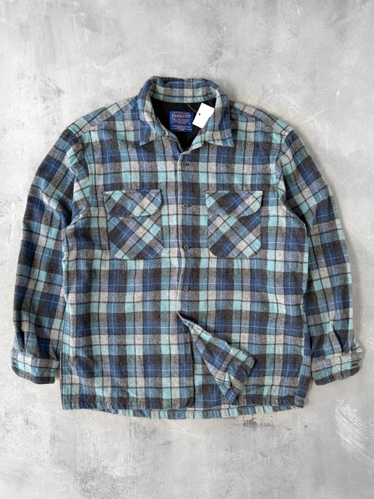 Pendleton Wool Board Shirt Y2K - Large