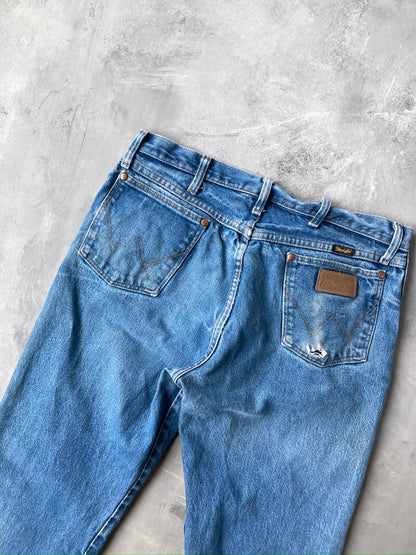 Distressed Wrangler Jeans 00's - 34x31