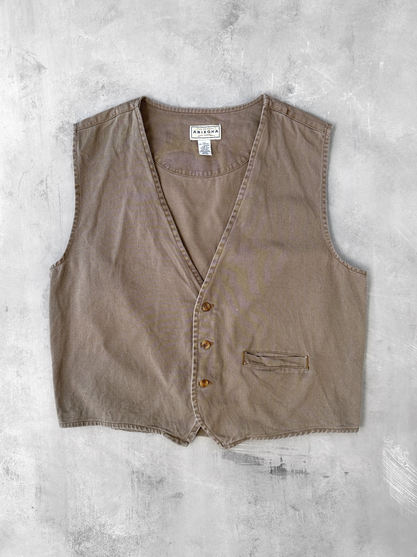 Canvas Vest Y2K - Large