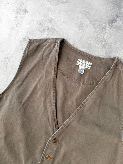 Canvas Vest Y2K - Large