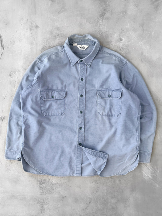 Woolrich Soft Canvas Shirt 80's - XL / XXL