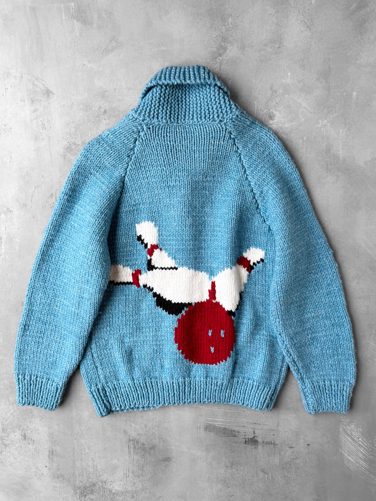 Bowling Cardigan Sweater - Small