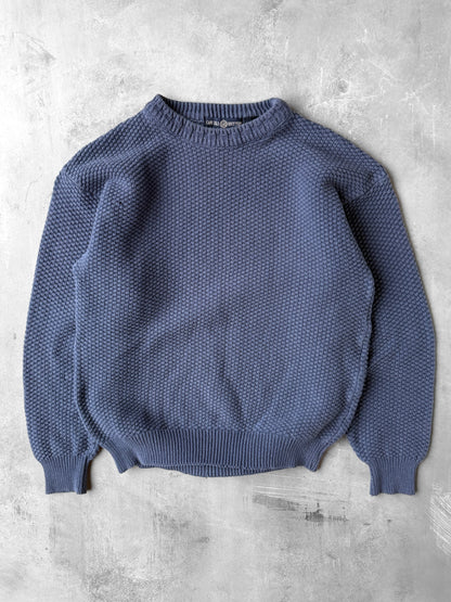 Textured Cotton Sweater 90's - Small
