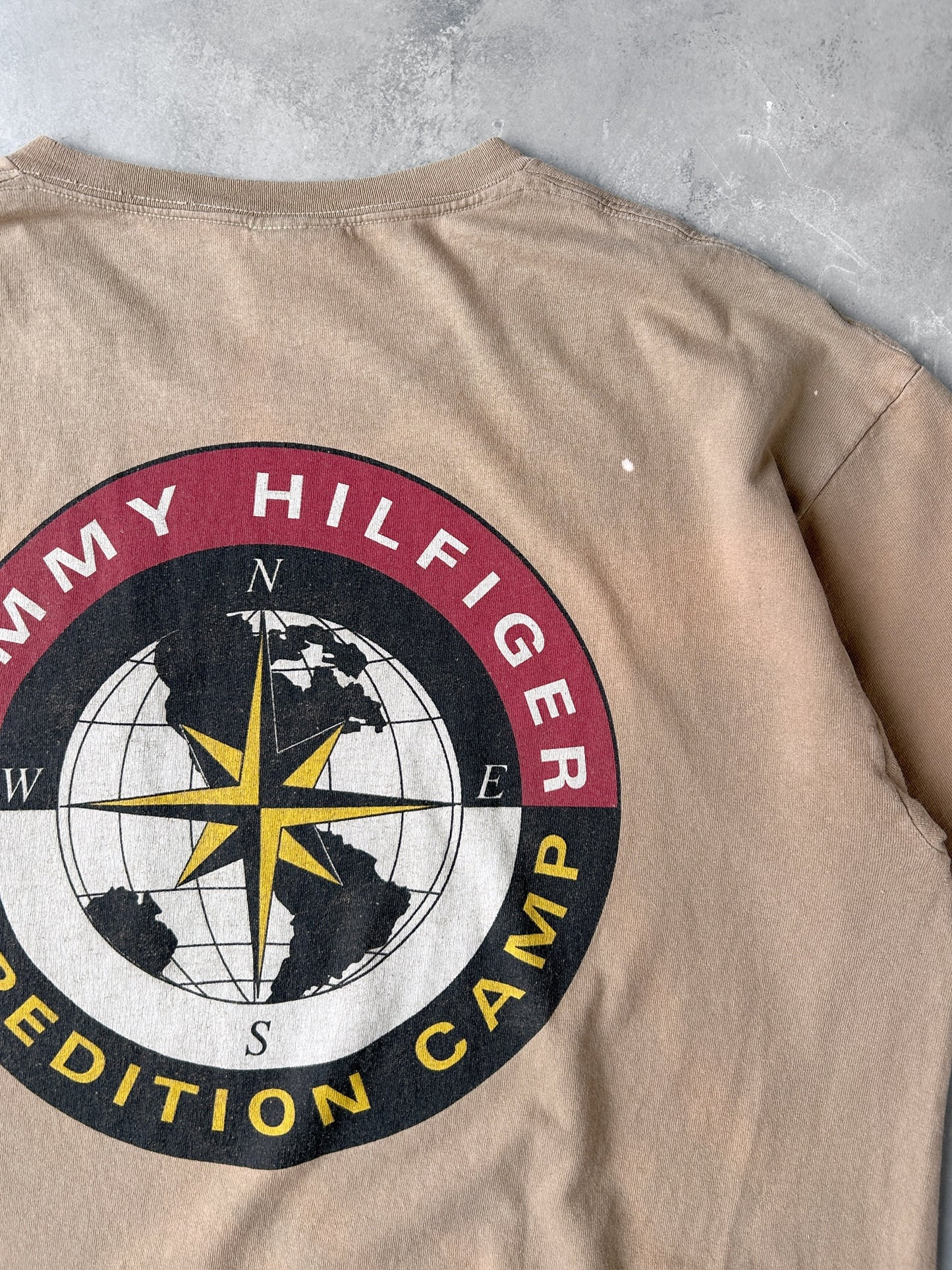 Tommy Hilfiger Expedition Camp Pocket T-Shirt 90's - Large / XL