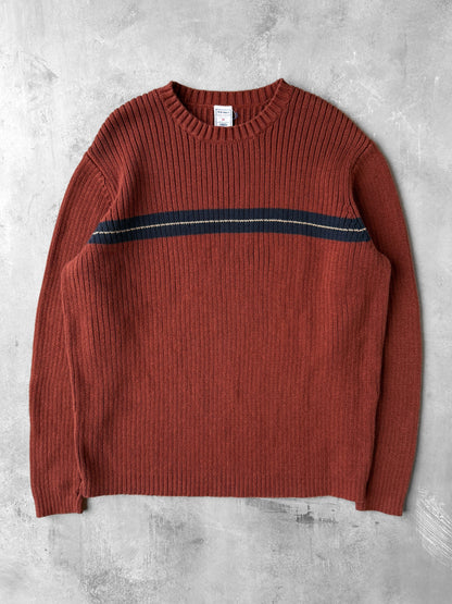 Ribbed Cotton Sweater '04 - XL