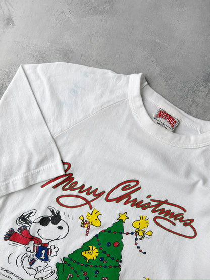 Merry Christmas Giants T-Shirt 90's - Small