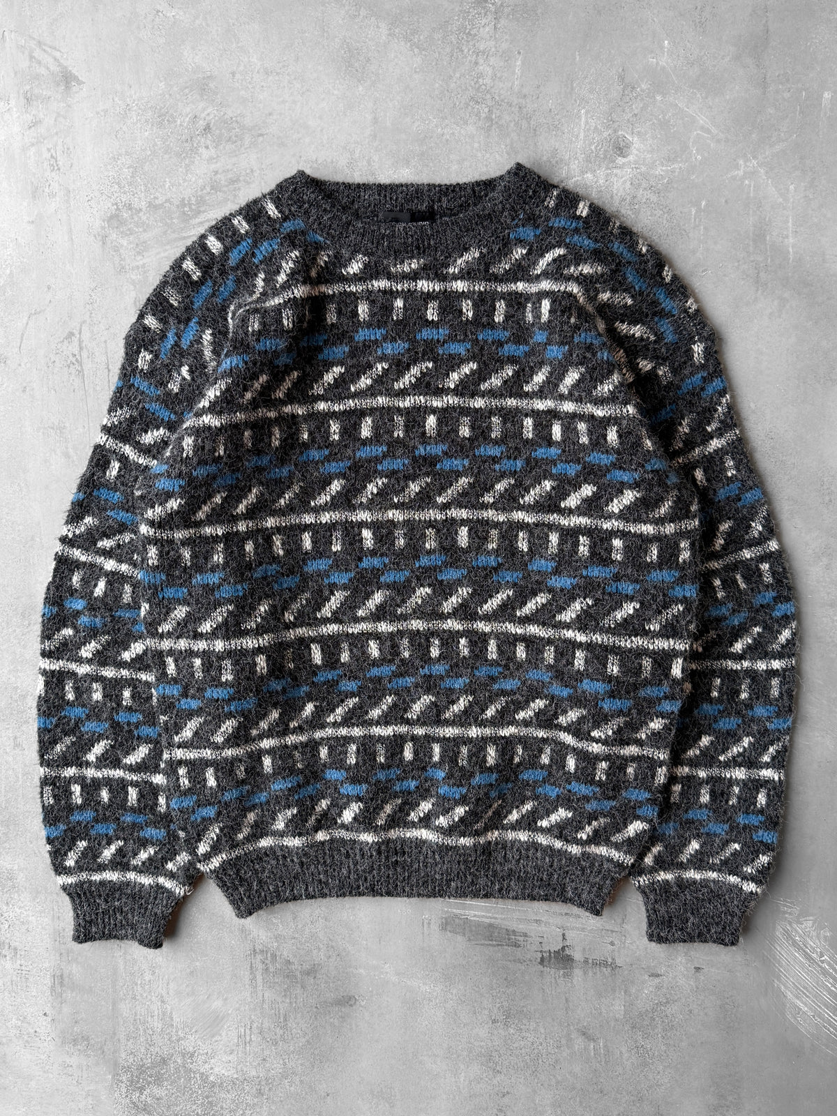 Patterned Sweater 90's - Medium