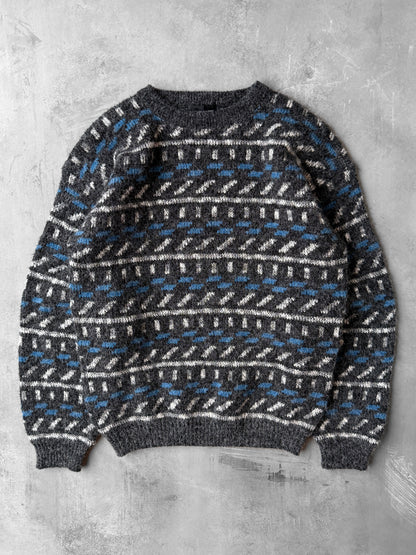 Patterned Sweater 90's - Medium