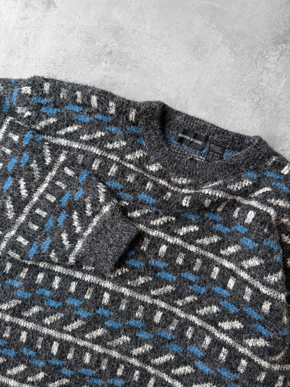 Patterned Sweater 90's - Medium