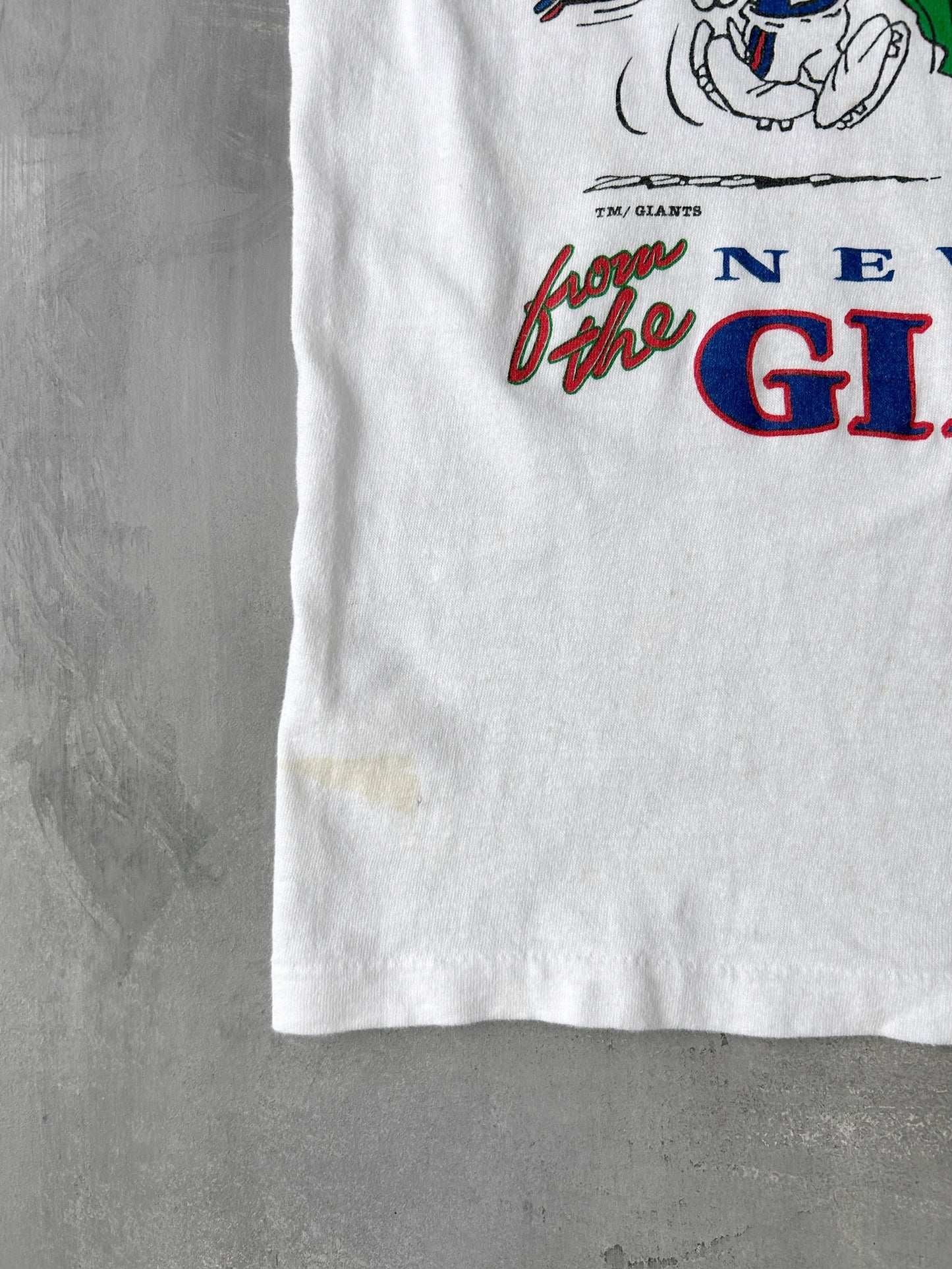 Merry Christmas Giants T-Shirt 90's - Small