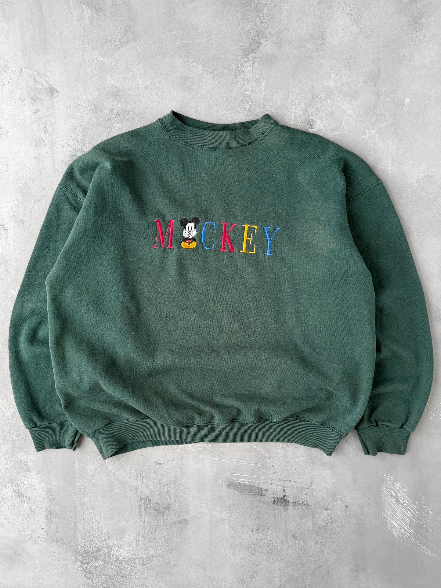 Mickey Mouse Sweatshirt 90's - Large