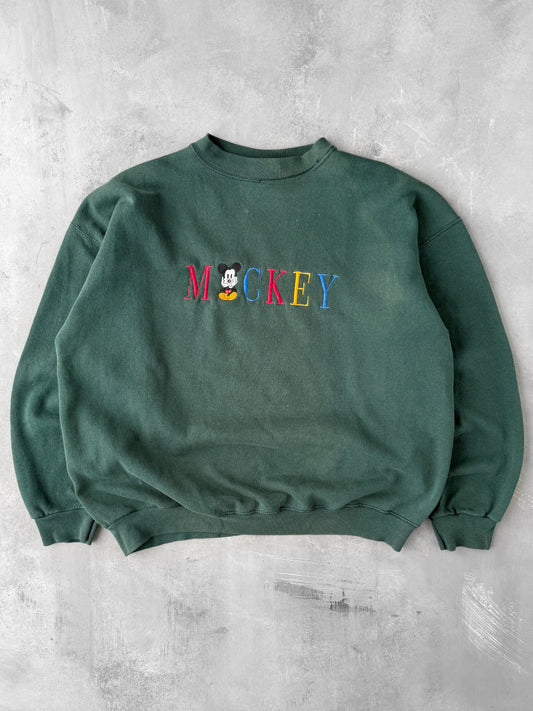 Mickey Mouse Sweatshirt 90's - Large