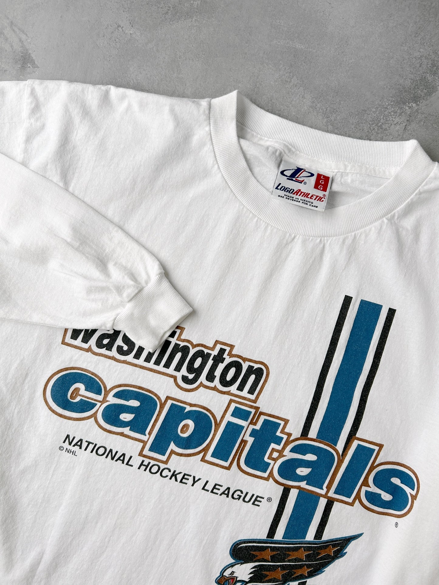 Washington Capitals T-Shirt Y2K - Large