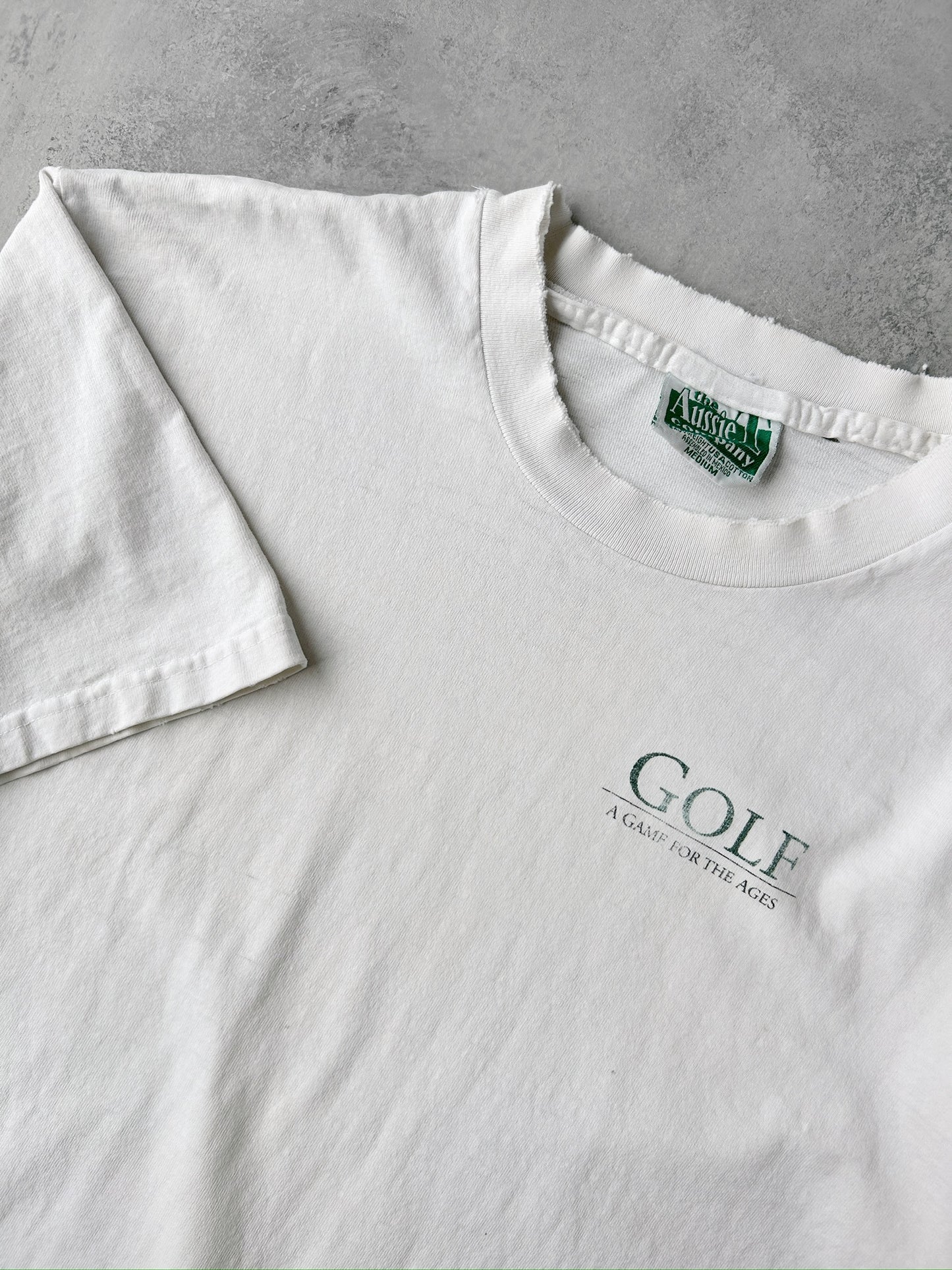 Faded Golf T-Shirt 90's - Medium