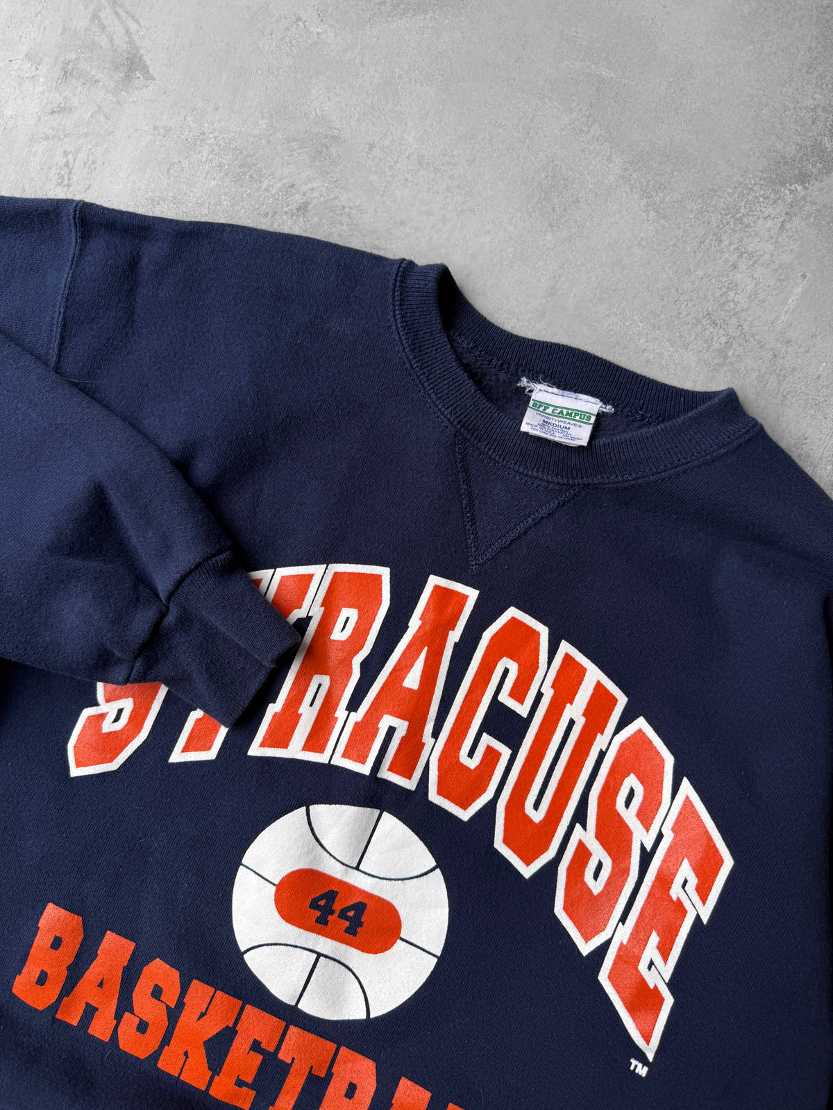 Syracuse University Basketball Sweatshirt 90's - Medium