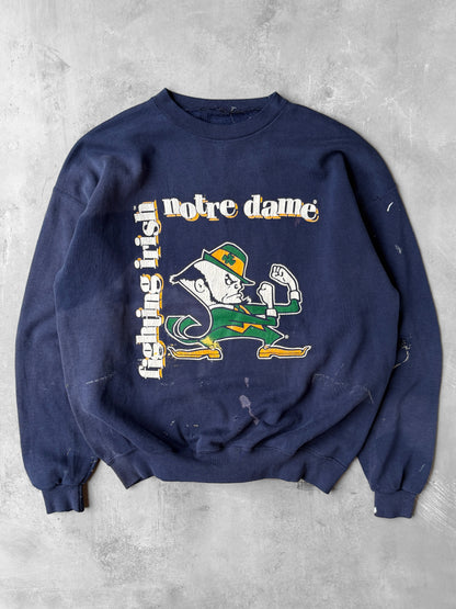 University of Notre Dame Sweatshirt 90's - XL