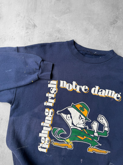 University of Notre Dame Sweatshirt 90's - XL