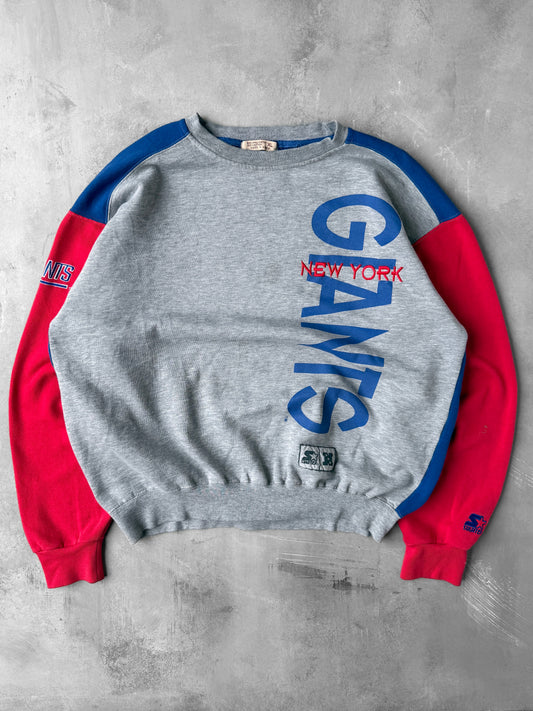 New York Giants Colorblock Sweatshirt 90's - XL