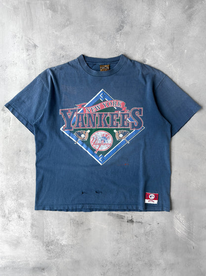 New York Yankees T-Shirt 90's - Large