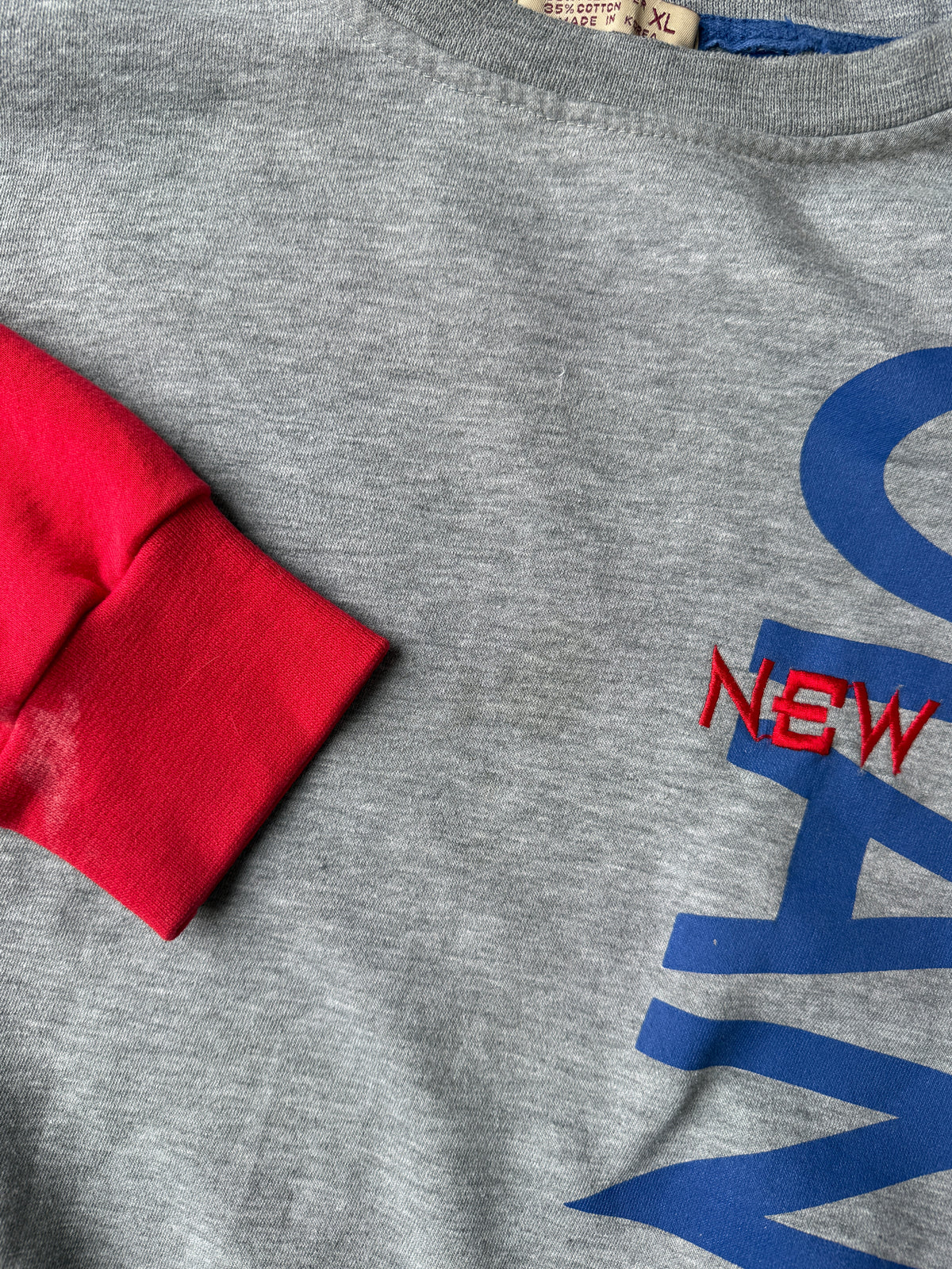 New York Giants Colorblock Sweatshirt 90's - XL