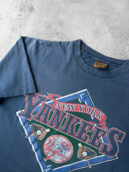 New York Yankees T-Shirt 90's - Large