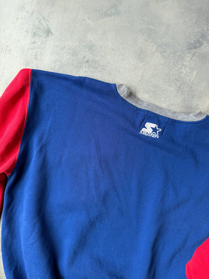 New York Giants Colorblock Sweatshirt 90's - XL