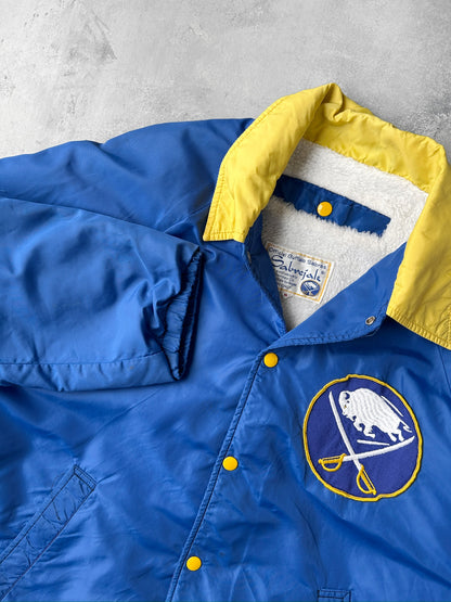 Buffalo Sabres Snap Up Jacket 80's - Medium