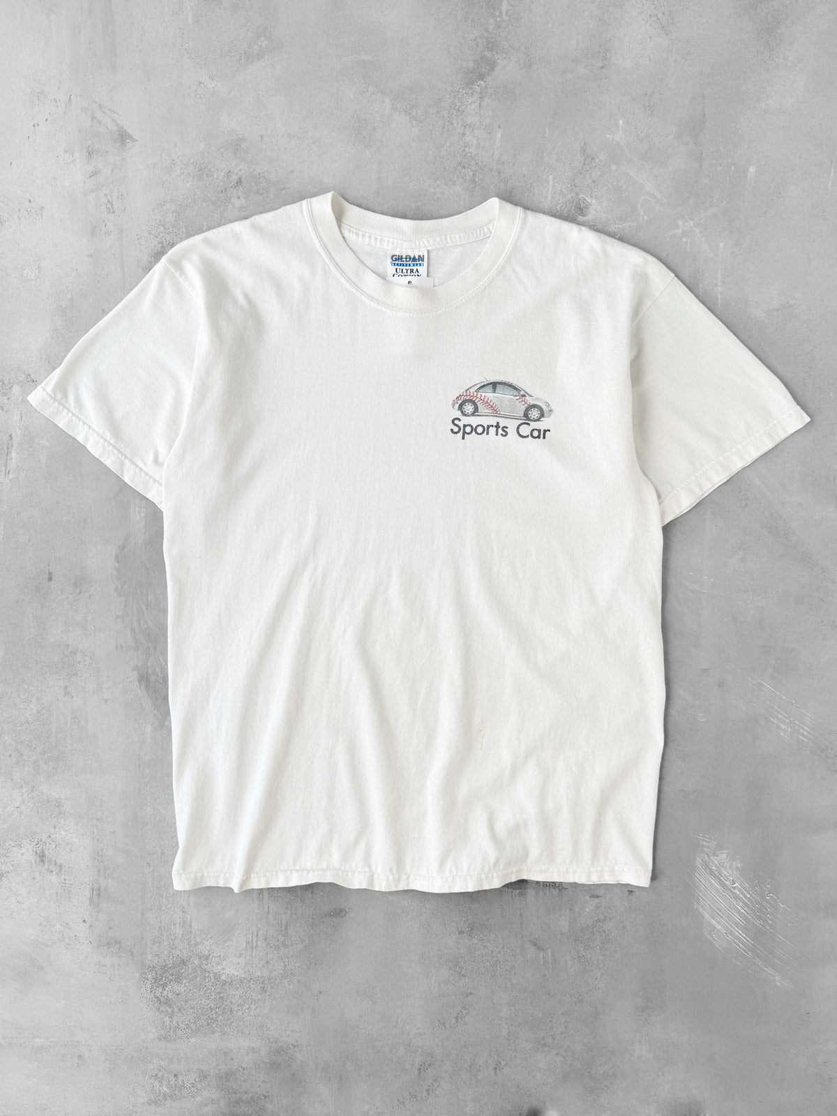 Sports Car T-Shirt Y2K - Large