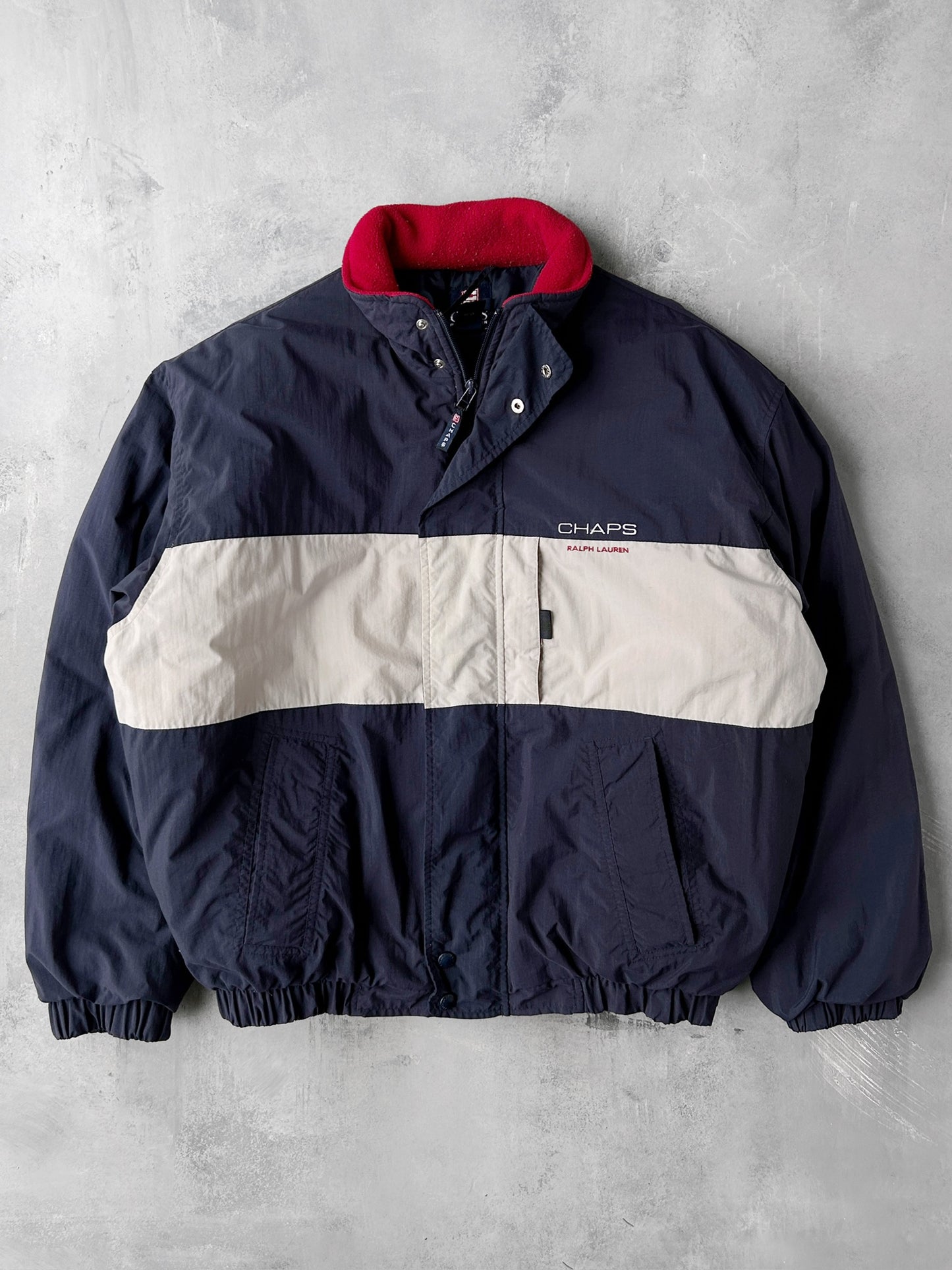 Chaps Ralph Lauren Puffer Jacket Y2K - Large