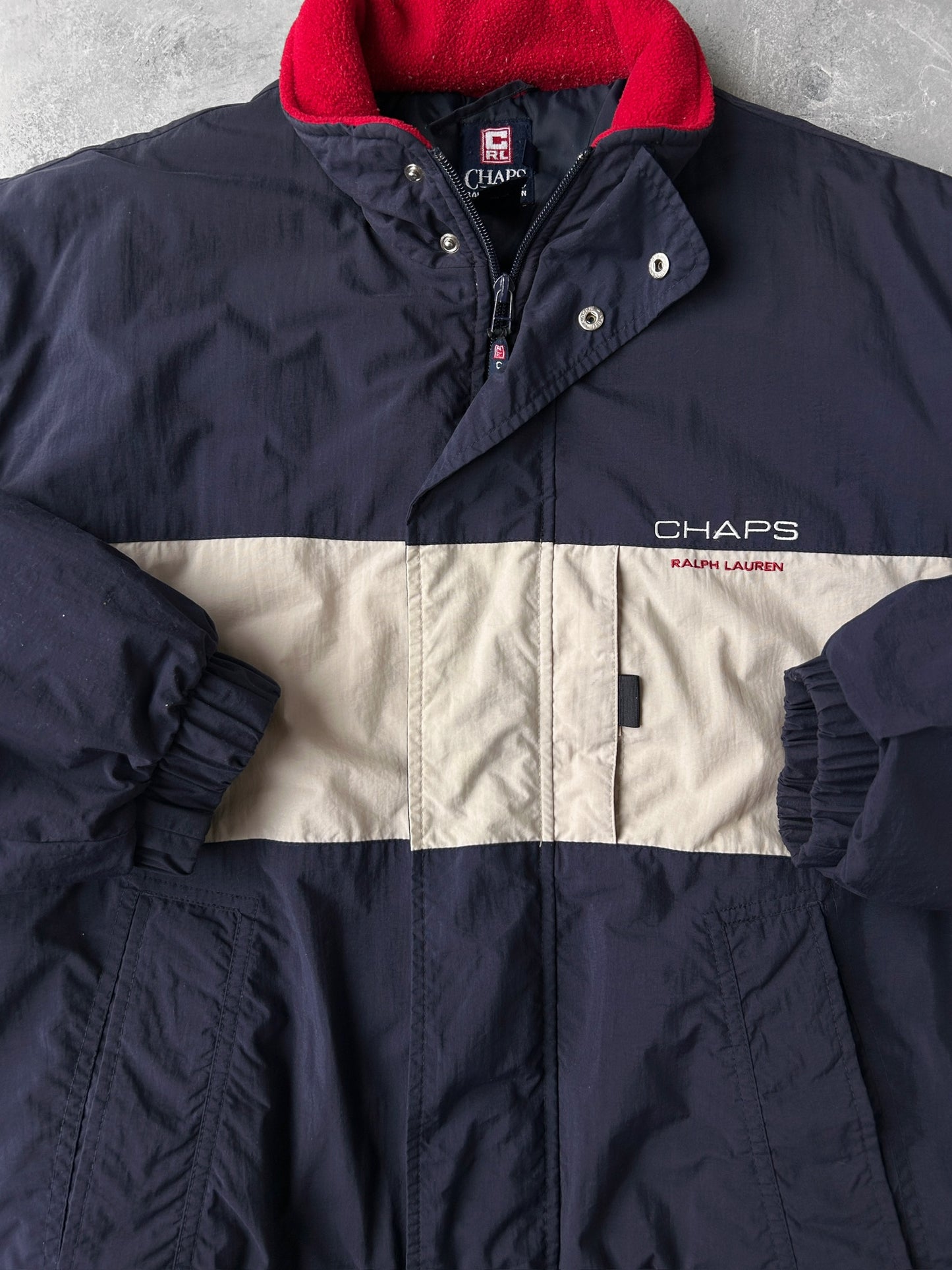 Chaps Ralph Lauren Puffer Jacket Y2K - Large