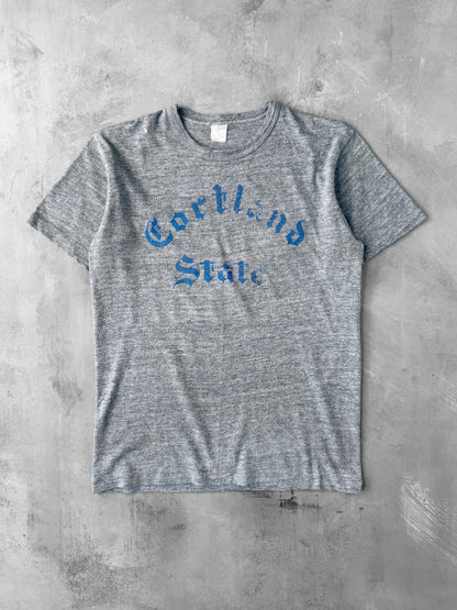Cortland State T-Shirt 80's - Medium
