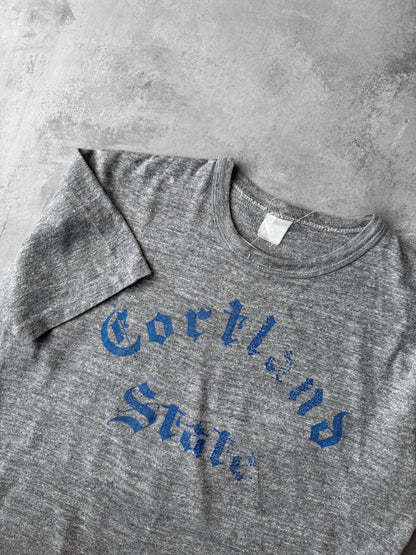 Cortland State T-Shirt 80's - Medium
