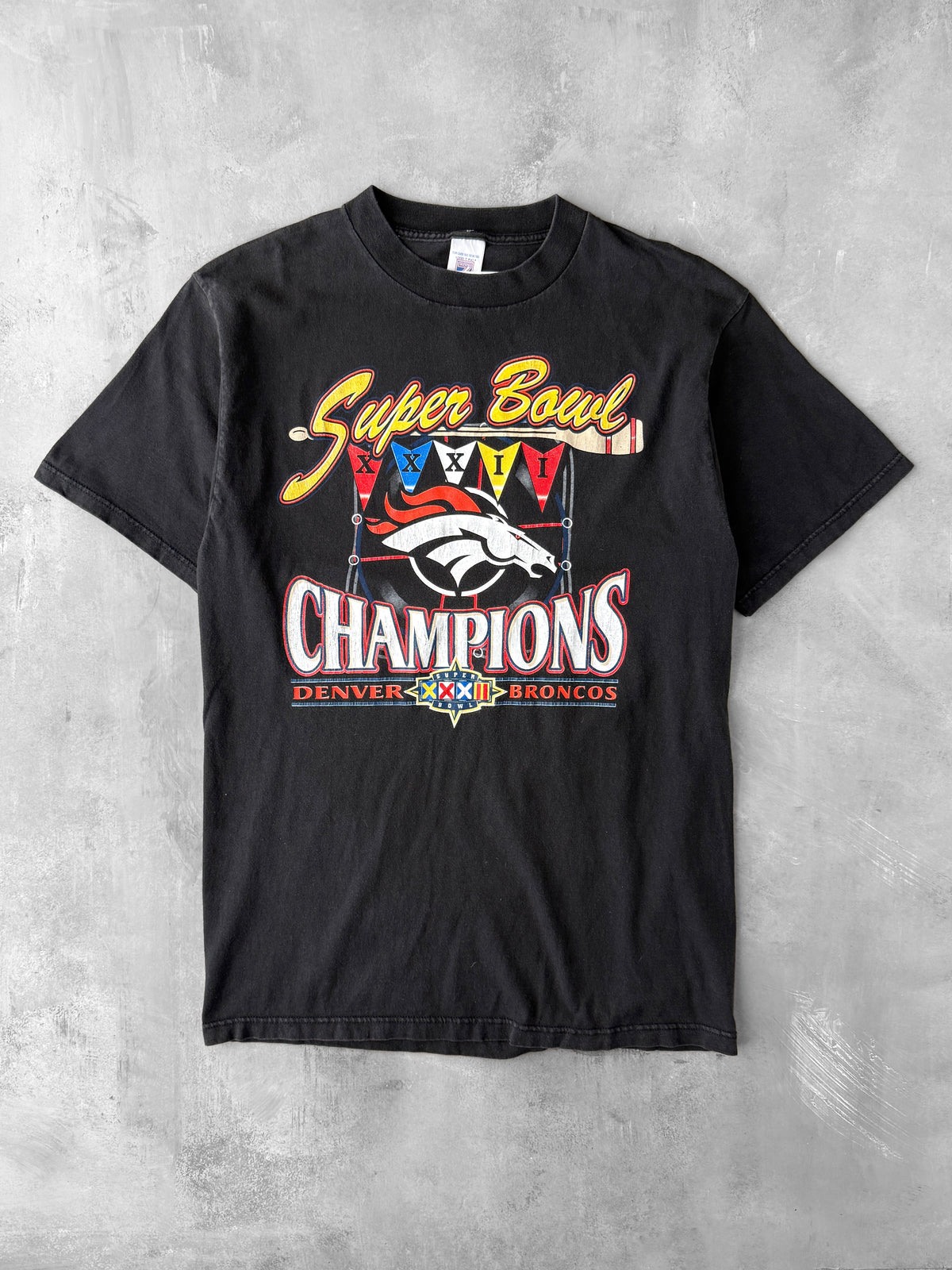 Denver Broncos Super Bowl T-Shirt '98 - Large