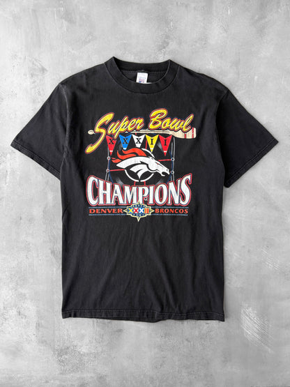 Denver Broncos Super Bowl T-Shirt '98 - Large