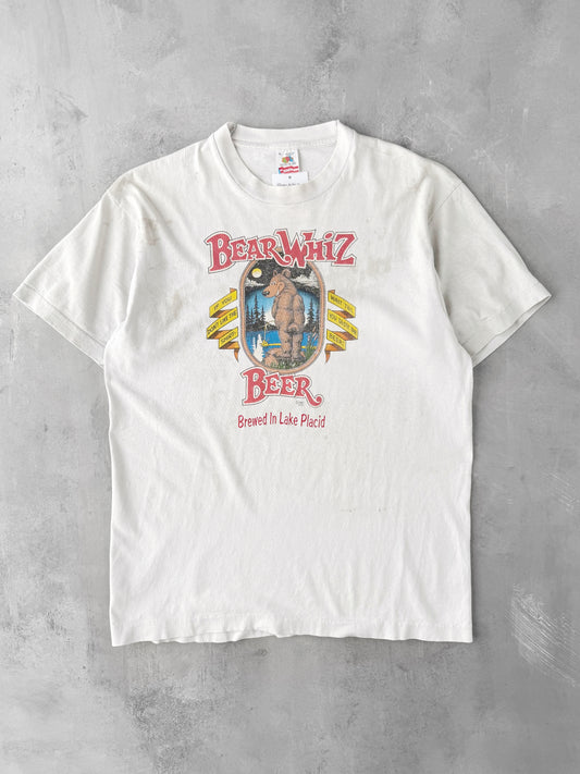 Bear Whiz Beer T-Shirt '87 - Large