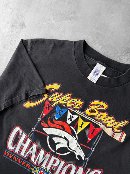 Denver Broncos Super Bowl T-Shirt '98 - Large