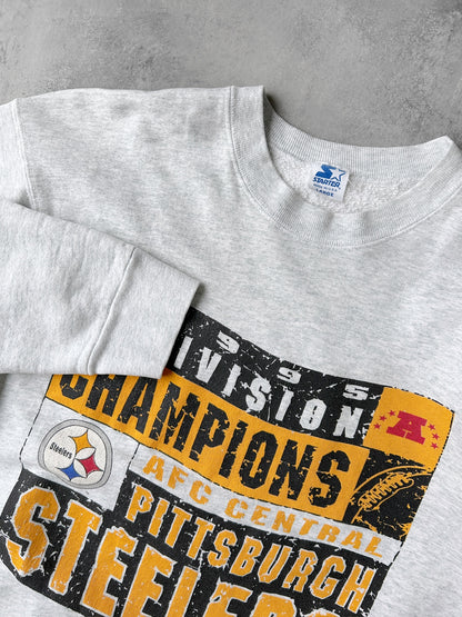 Pittsburgh Steelers Sweatshirt '95 - Large