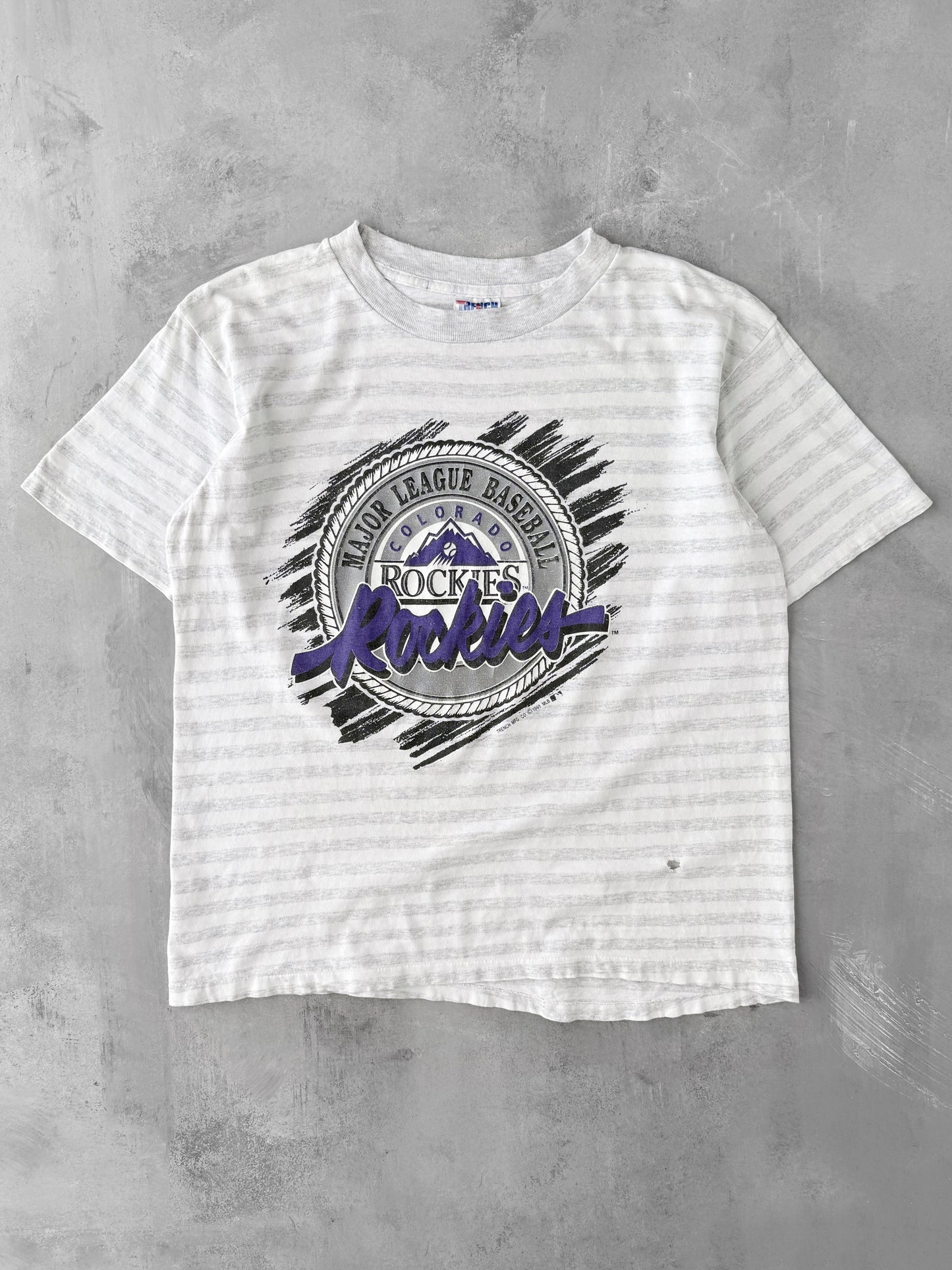 Colorado Rockies T-Shirt '91 - Large