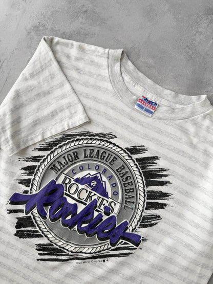 Colorado Rockies T-Shirt '91 - Large