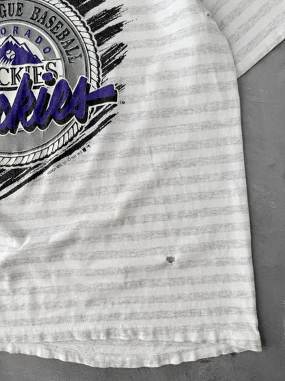 Colorado Rockies T-Shirt '91 - Large