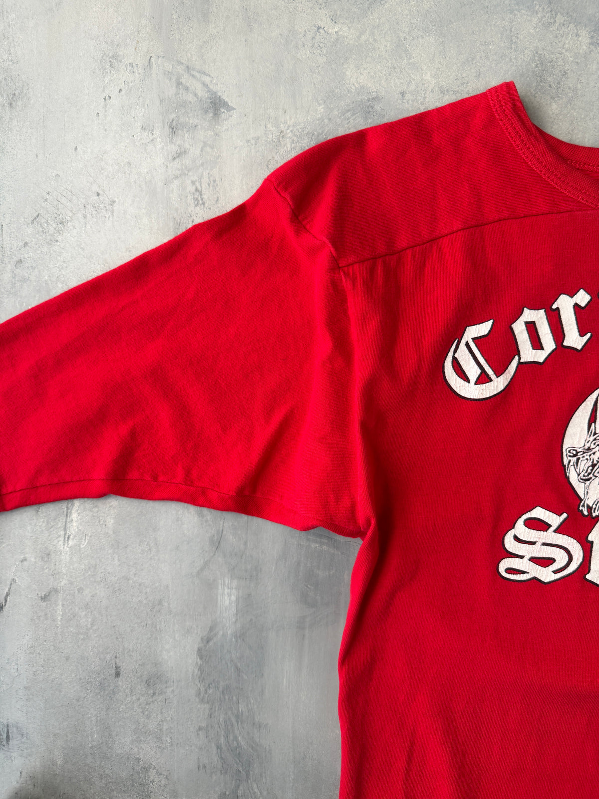 Cortland State Graphic Shirt 80's - Medium