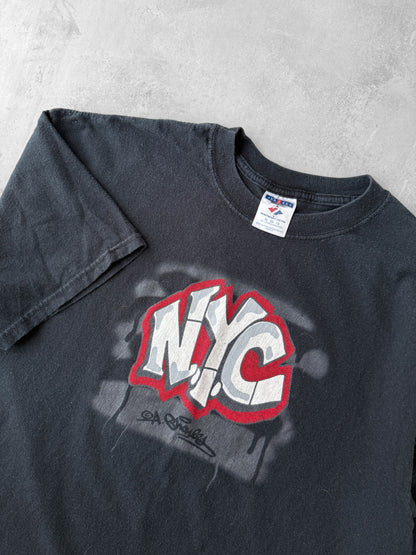 NYC New York City T-Shirt Y2K - XL