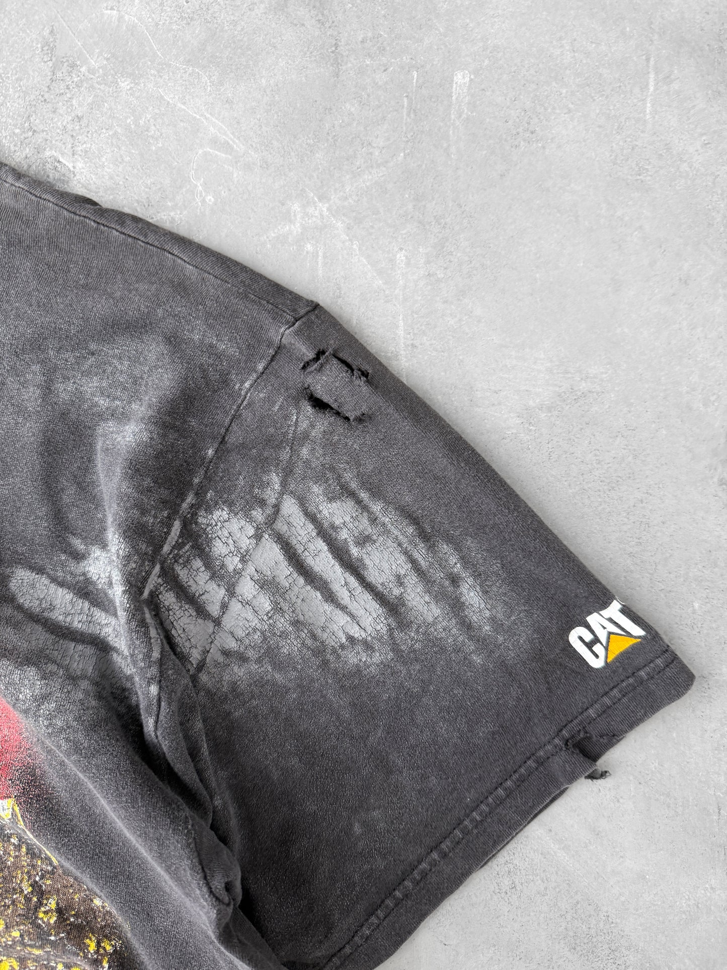 Rugged CAT AOP T-Shirt '96 - Large / XL