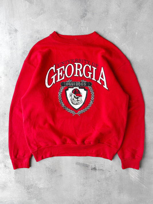 University of Georgia Sweatshirt 90's - Large