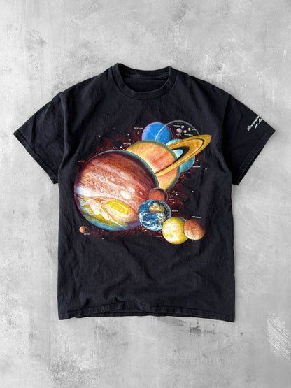 Solar System T-Shirt Y2K - Medium