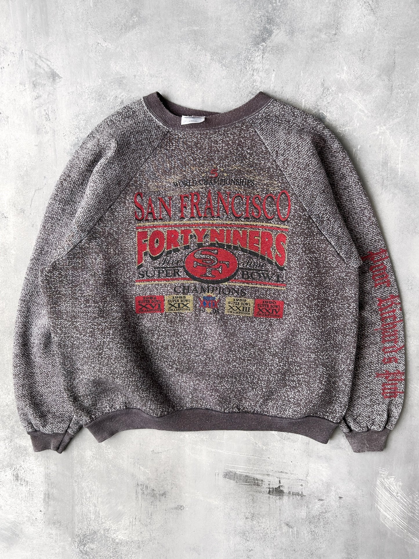 San Francisco 49ers Sweatshirt Y2K - Large