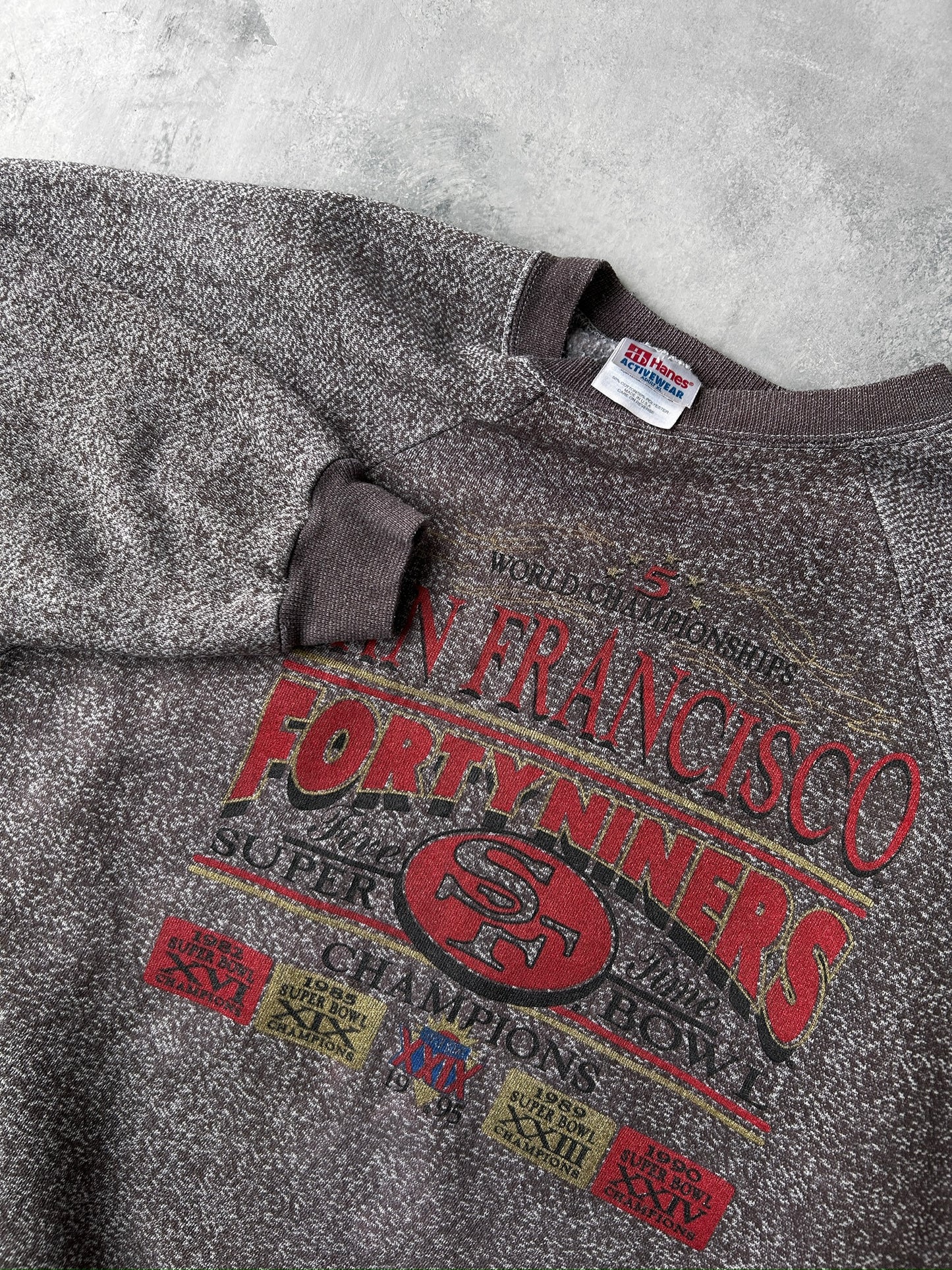 San Francisco 49ers Sweatshirt Y2K - Large